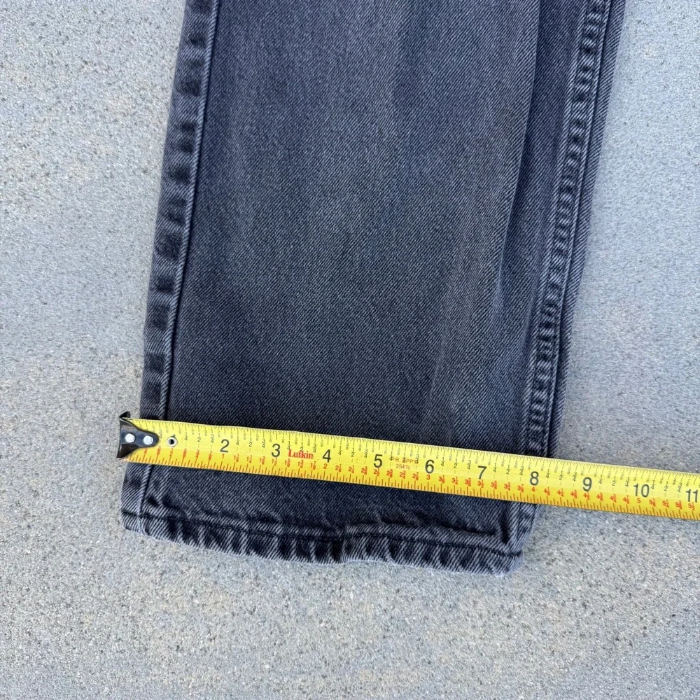 Wrangler‎ Men Straight Leg Jeans Washed Black 34x30